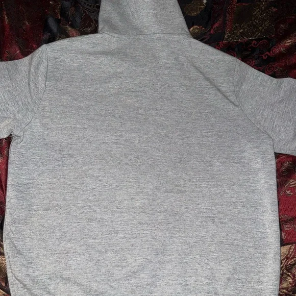 Polo Ralph Lauren Double-Knit Grey Zip-Up Sweater - Picture 5 of 5